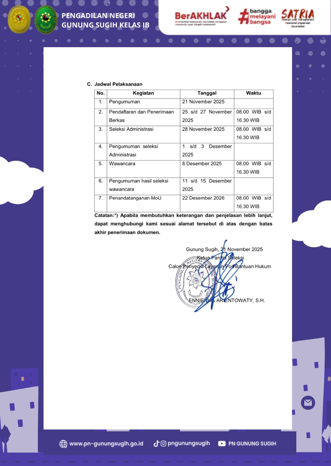 Pengadilan Negeri Gunung Sugih